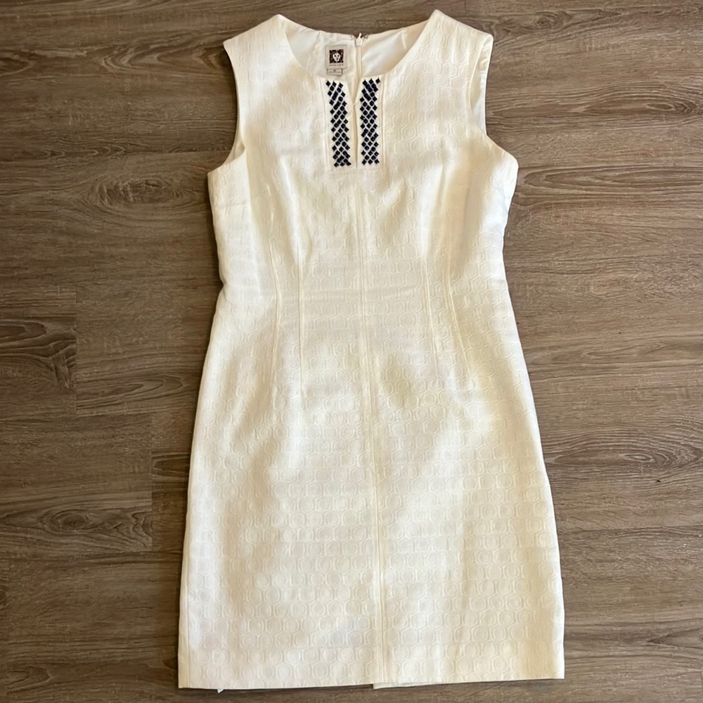 Size 10 white Anne Klein dress